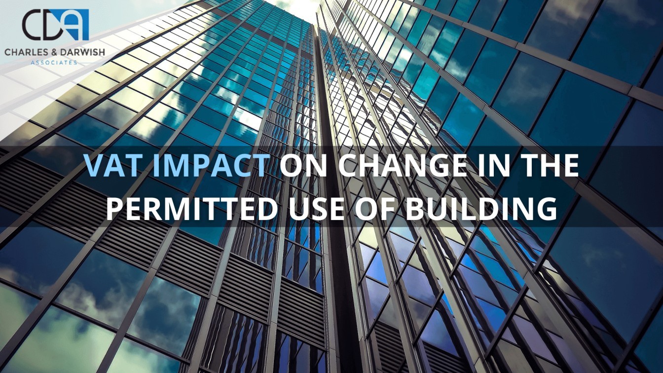 VAT impact on change in the permitted use of building